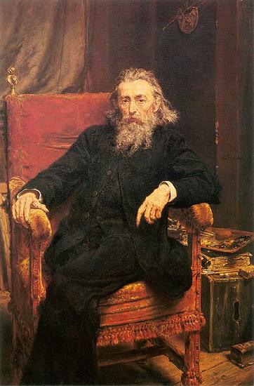 Jan Matejko Matejko-Auto portrait